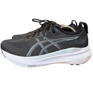 ASICS GEL-KAYANO 31 Women's Running Shoes Black/Pure Silver Size 10.5 No Insoles